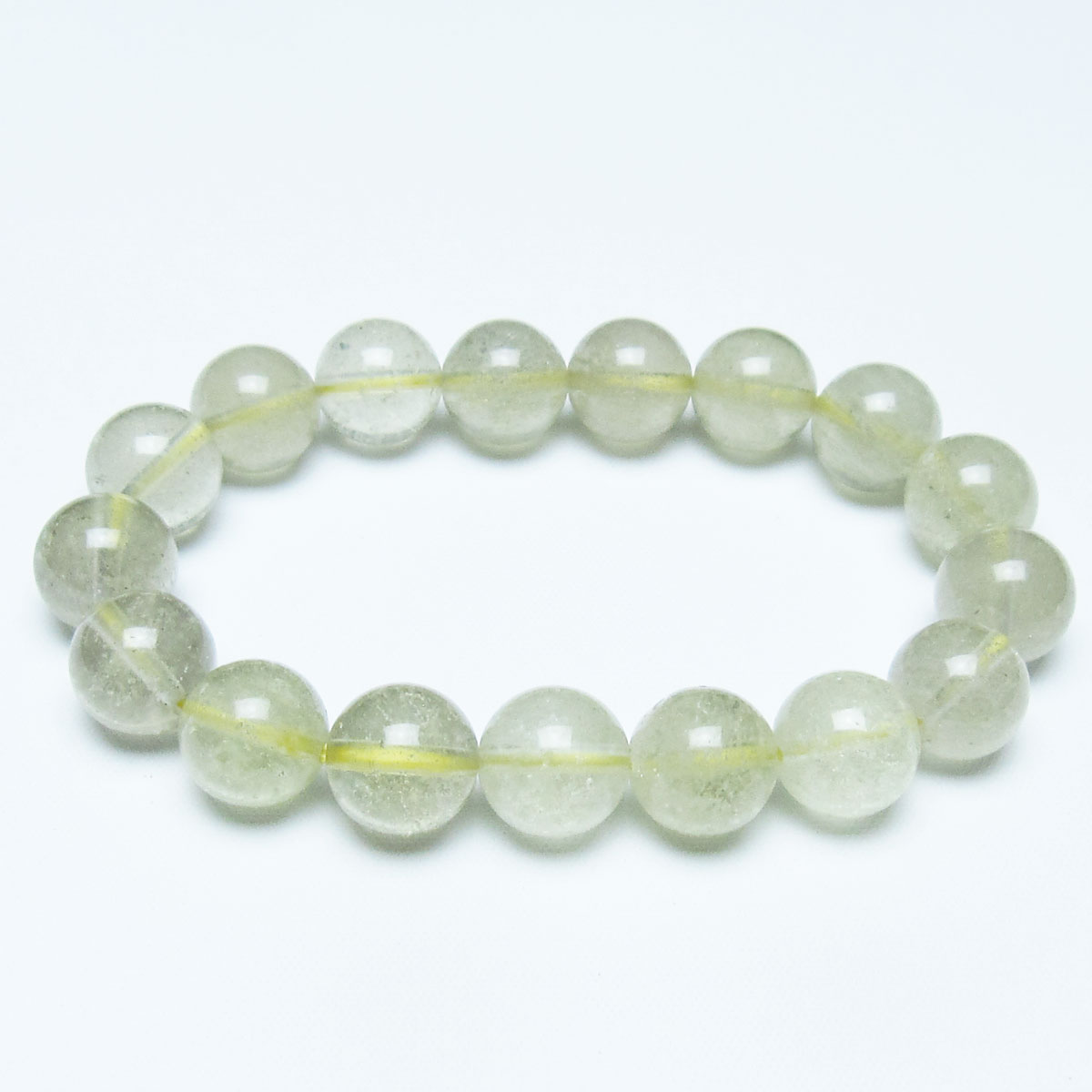リビアングラス ブレスレット 12mm 天然ガラス ゴールデンテクタイト ブレス libyan desert glass リビアガラス リビアンデザートグラス 一点物 送料無料 199-822 16,520円