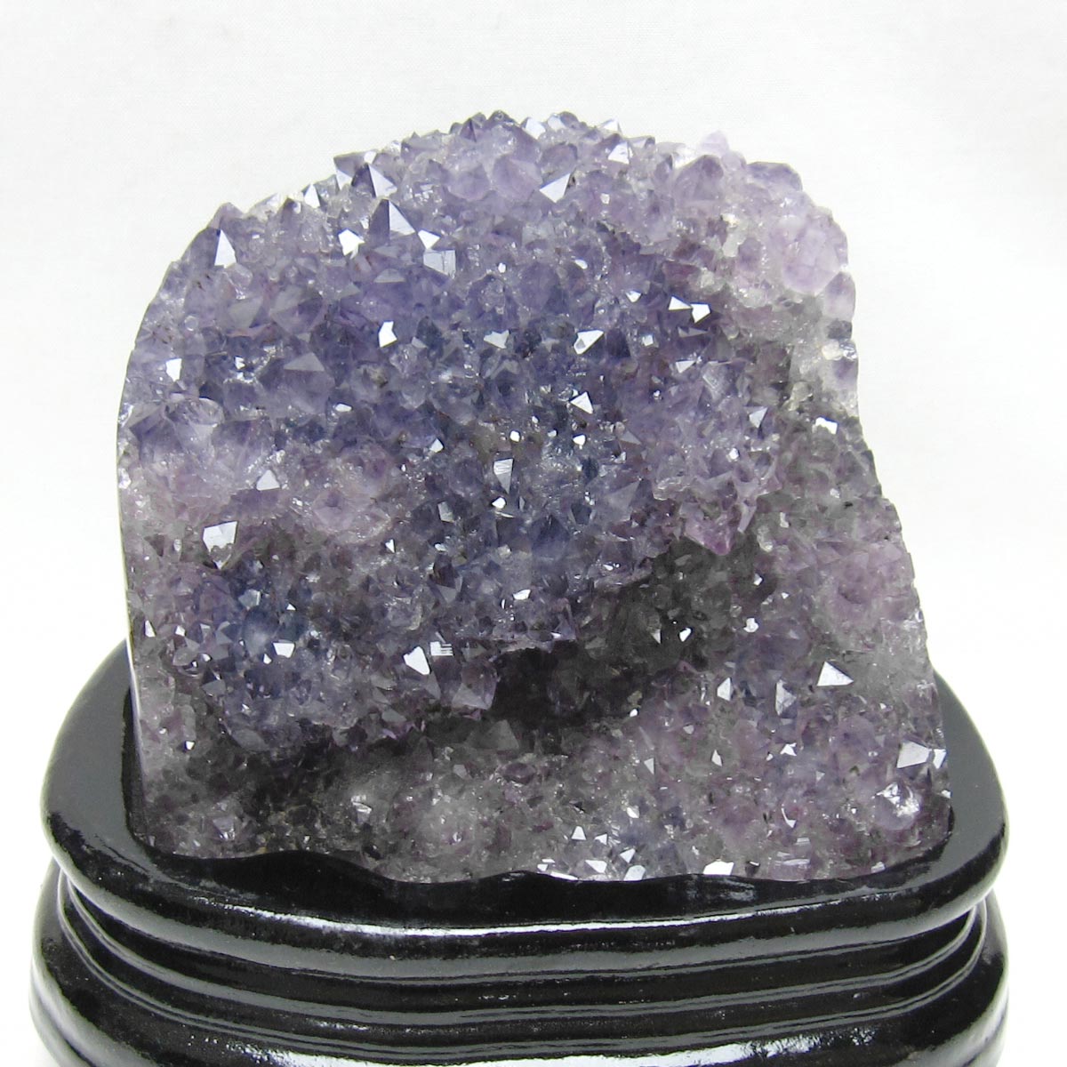 アメジスト 原石 ウルグアイ産 アメジスト クラスター 台座付属 送料無料 amethyst パワーストーン 天然石 アメティスタ 一点物 182-8807｜天然石・パワーストーンの東昇