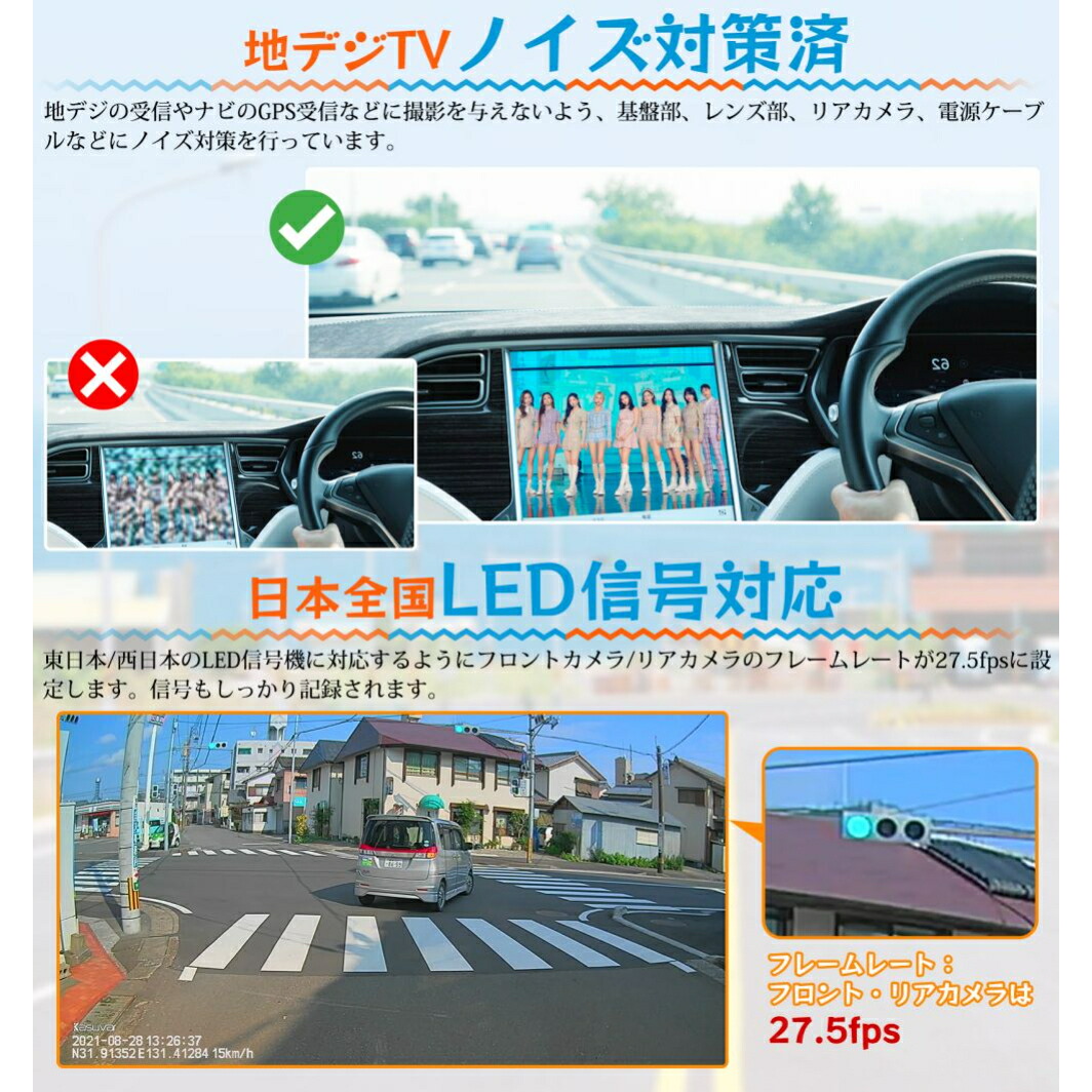 ドライブレコーダー ミラー型 前後カメラ リアカメラズーム機能 上下 前後1080p 11インチ Wdr Kasuvar 2重映像対策 分離式 170 広角 デジタルインナーミラー 2年保証 駐車監視 Hdr Gセンサー Ka10x 光の反射対策 ドラレコ 左右反転可能 ソニーimxセンサー採用