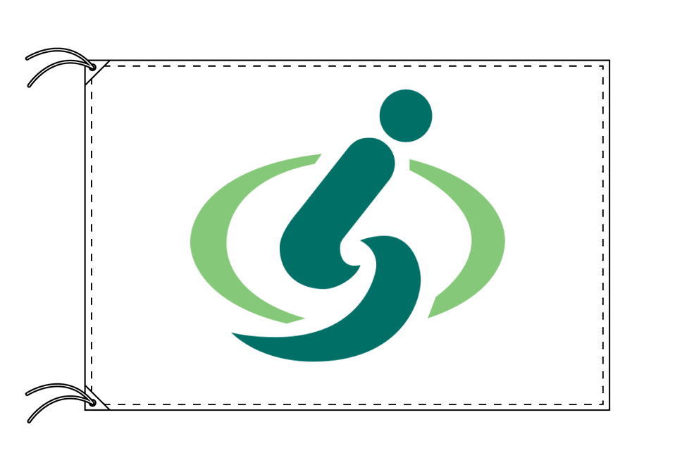 楽天市場】TOSPA 大分市旗 大分県県庁所在地の市の旗 Lサイズ 50×75cm