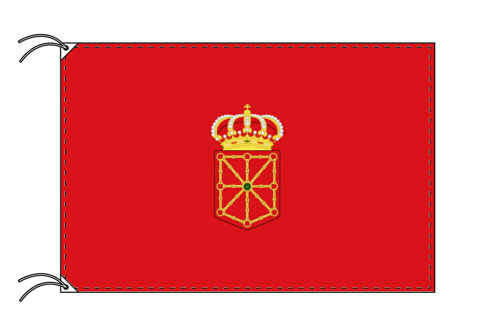 TOSPA スペイン 自治州旗 ナバーラ州（120×180cm 高級テトロン 日本製） 17,780円