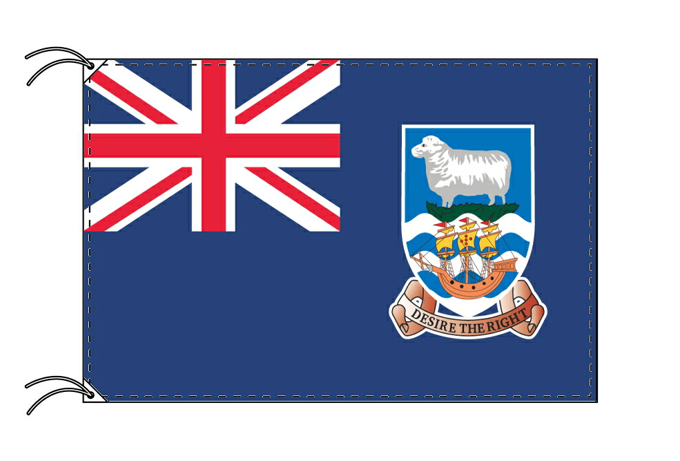 TOSPA イギリス海外領の旗 フォークランド諸島の旗(140×210cm)【受注生産】|トスパ世界の国旗販売ショップ
