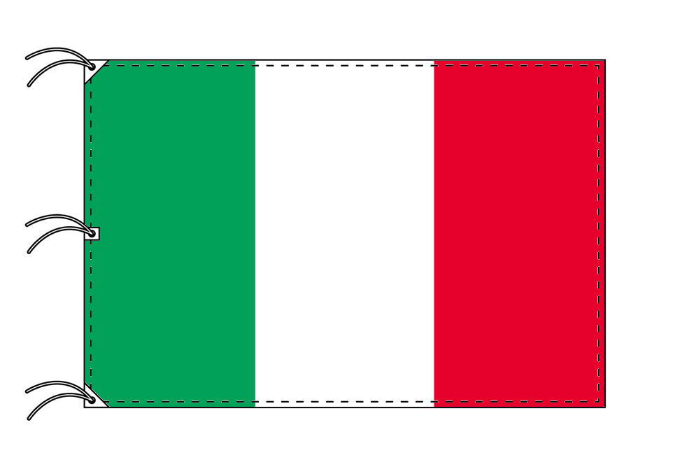 楽天市場 イタリア 国旗 0 300cm テトロン製 日本製 世界の国旗シリーズ トスパ世界の国旗販売ショップ
