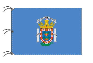 横幅自治旗自由市梅利利亚的西班牙 (140 x 210 厘米和高档涤纶, 日本