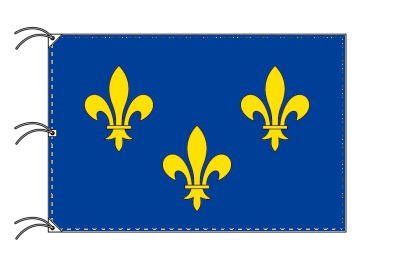 TOSPA イル=ド=フランス地域圏 フランス地域圏の旗 州旗(140×210cm)|トスパ世界の国旗販売ショップ