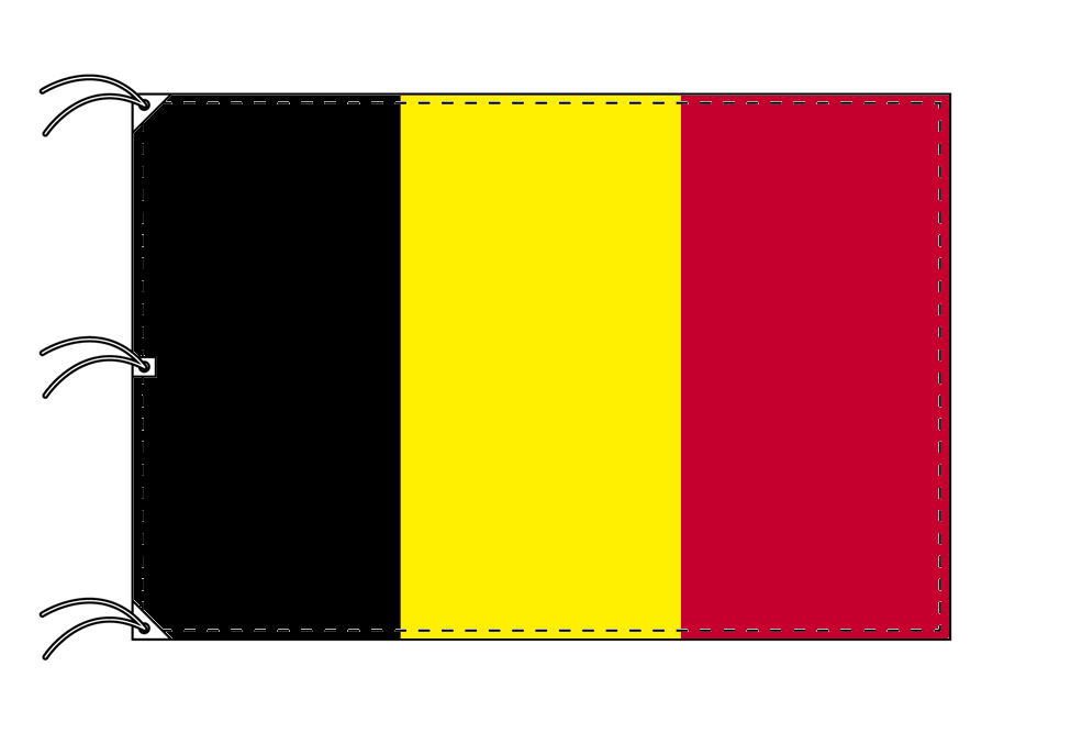 ベルギー 国旗 0 300cm テトロン製 日本製 テトロン製 世界の国旗シリーズ トスパ世界の国旗販売ショップ 日本製 屋外の国旗 掲揚や式典などイベントに定番の大型国旗です 国旗