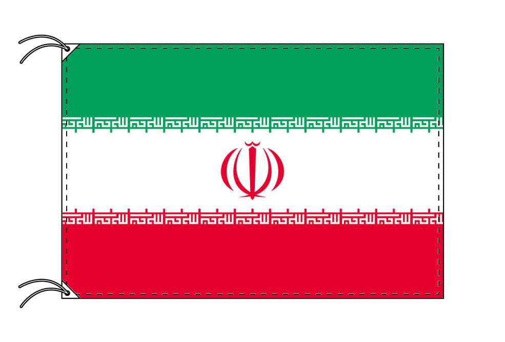 TOSPA イラン 国旗 70×105cm テトロン製 日本製 世界の国旗シリーズ