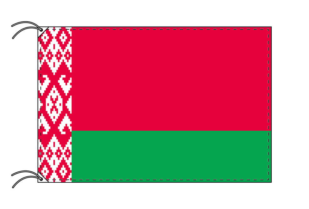 【楽天市場】ベラルーシ 国旗 90×135cm テトロン製 日本製 世界の国旗シリーズ：トスパ世界の国旗販売ショップ