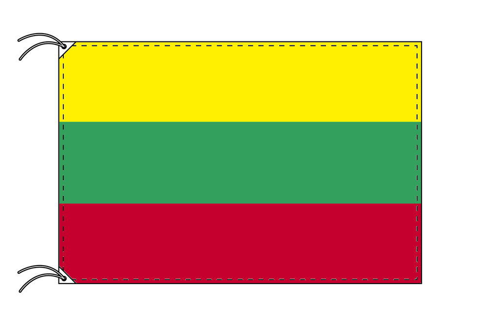 楽天市場 リトアニア 国旗 90 135cm テトロン製 日本製 世界の国旗シリーズ トスパ世界の国旗販売ショップ