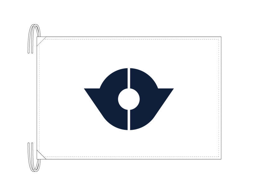 TOSPA 北区旗 東京23区の旗 Lサイズ 50×75cm テトロン製 日本製 東京都の区旗シリーズ