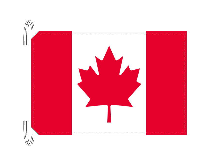 楽天市場 カナダ 国旗 Lサイズ 50 75cm テトロン製 日本製 世界の国旗シリーズ トスパ世界の国旗販売ショップ
