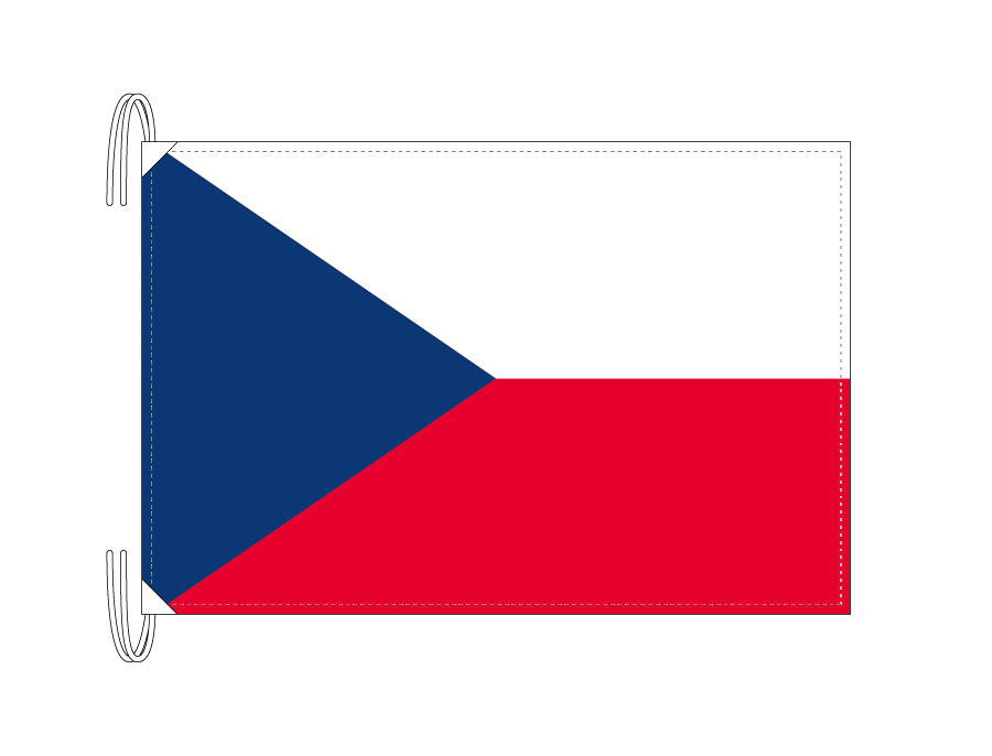 楽天市場】チェコ 国旗 70×105cm テトロン製 日本製 世界の国旗シリーズ : トスパ世界の国旗販売ショップ
