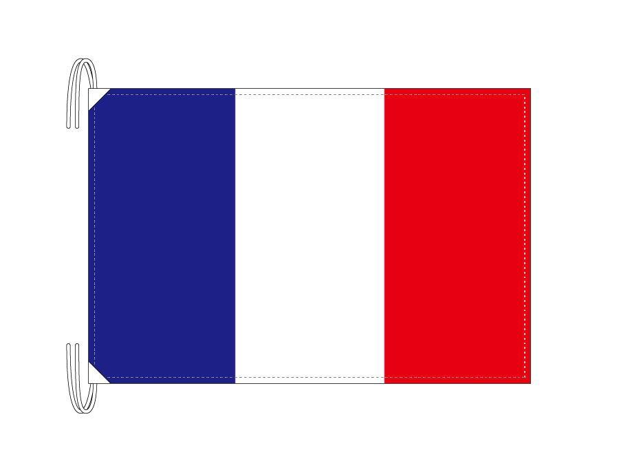 楽天市場】フランス国旗・トリコロール[90×135ｃｍ・ポリエステル100 