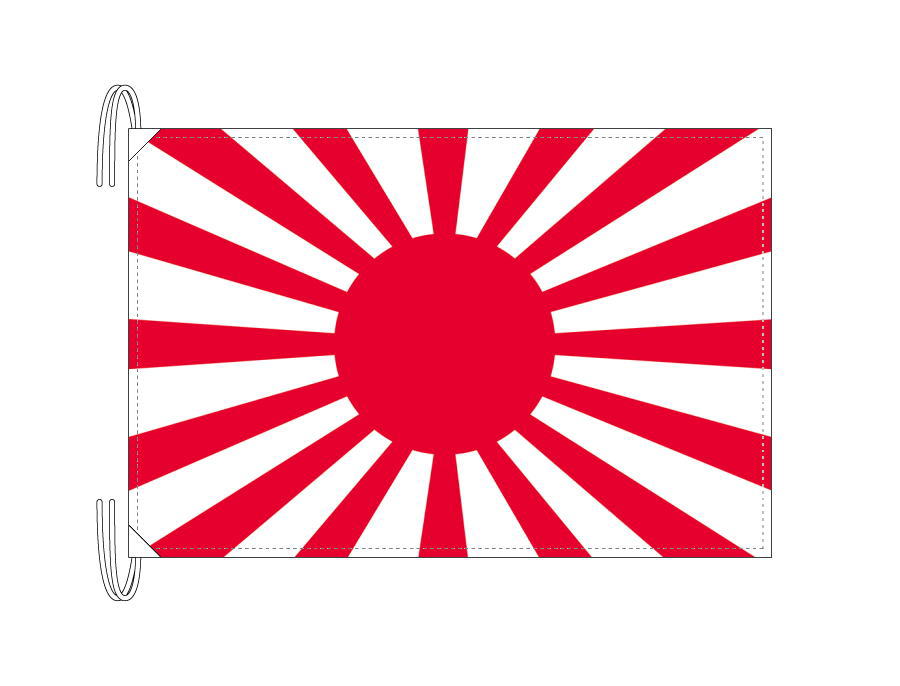 楽天市場】TOSPA 陸軍旗 旭日旗 70×105cm テトロン製 日本製 世界の 
