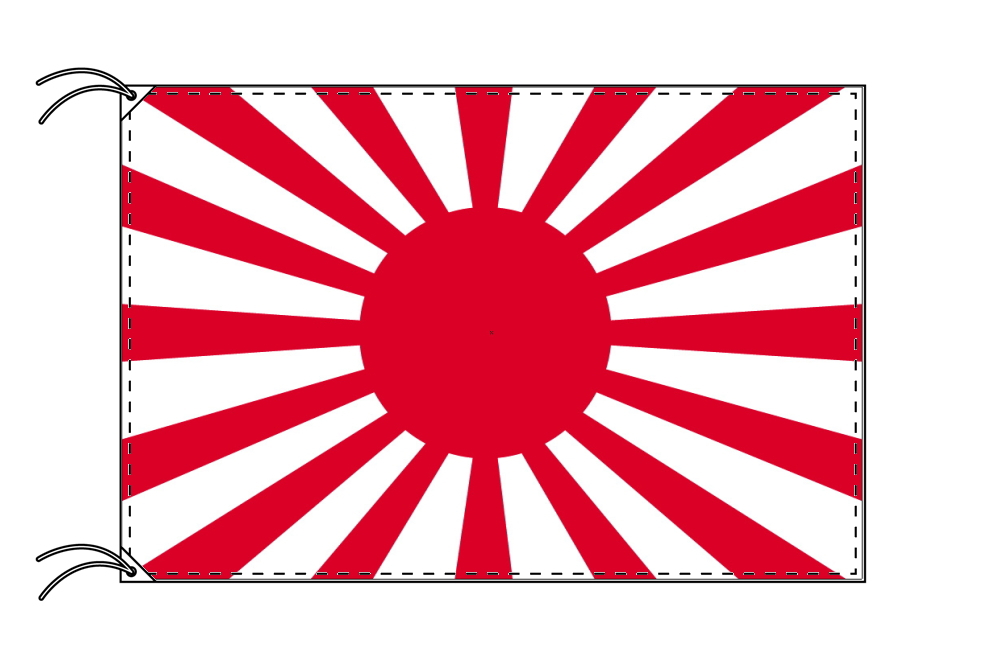 【楽天市場】TOSPA 陸軍旗 旭日旗 70×105cm テトロン製 日本製 