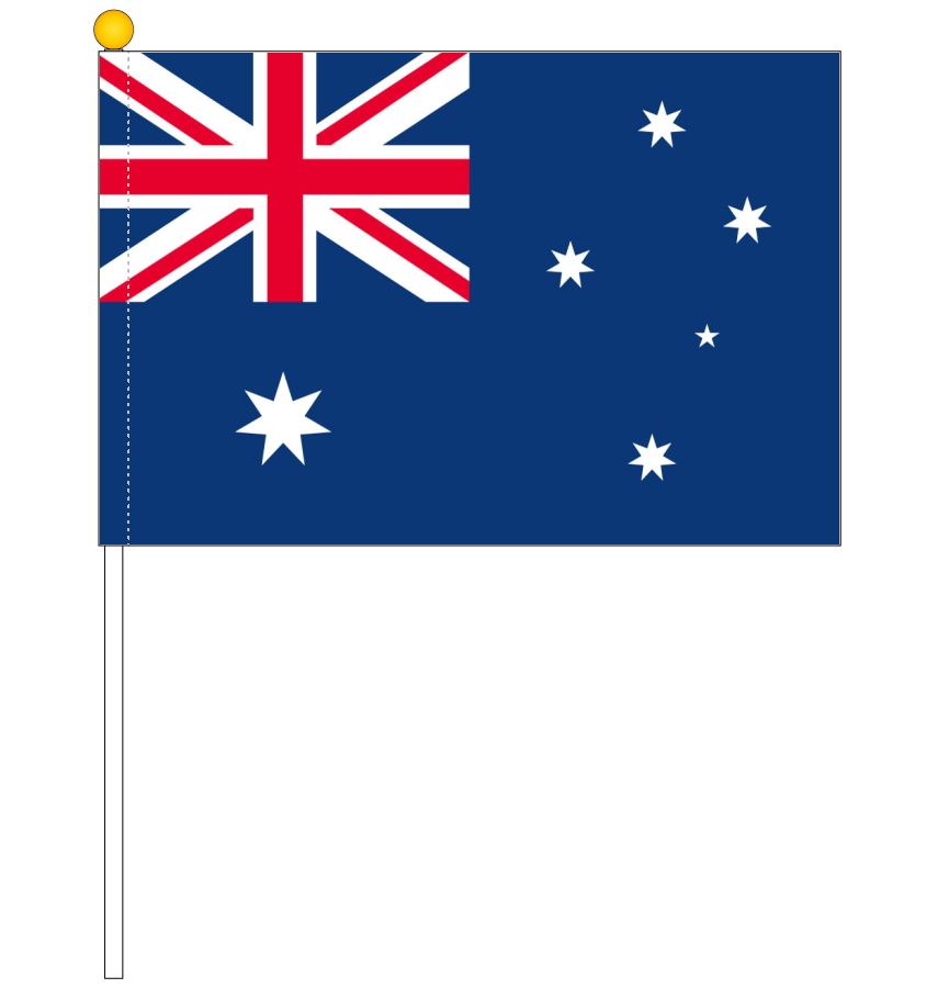 楽天市場 オーストラリア国旗 ポータブルフラッグ 旗サイズ25 37 5cm
