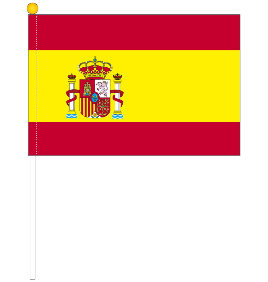 楽天市場】スペイン 国旗 紋章入り Lサイズ 50×75cm テトロン製 日本製 世界の国旗シリーズ : トスパ世界の国旗販売ショップ