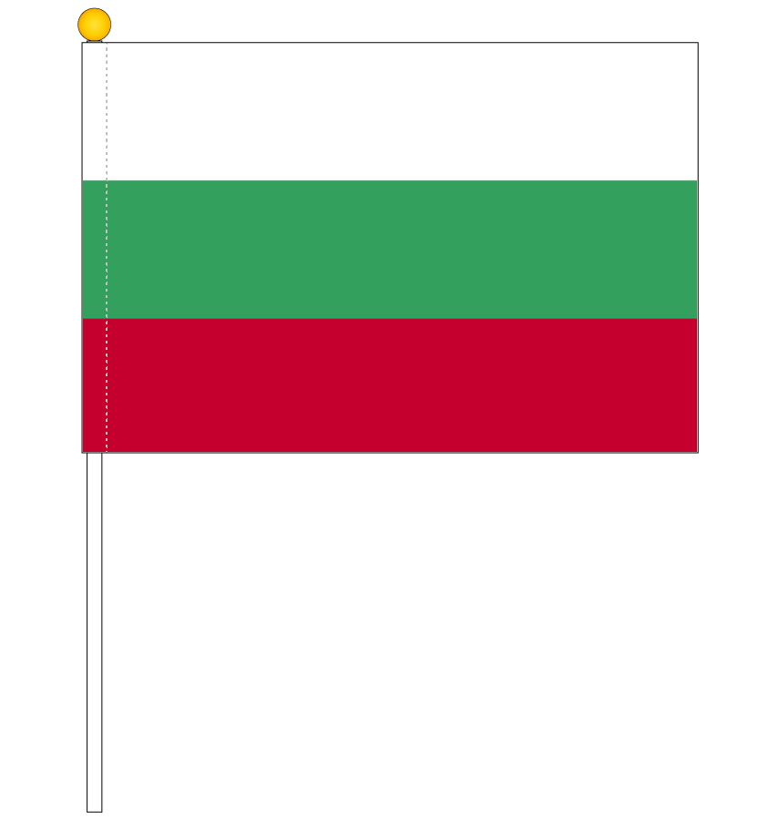 楽天市場 ブルガリア国旗 ポータブルフラッグ 旗サイズ25 37 5cm テトロン製 日本製 世界の国旗シリーズ トスパ世界の国旗販売ショップ