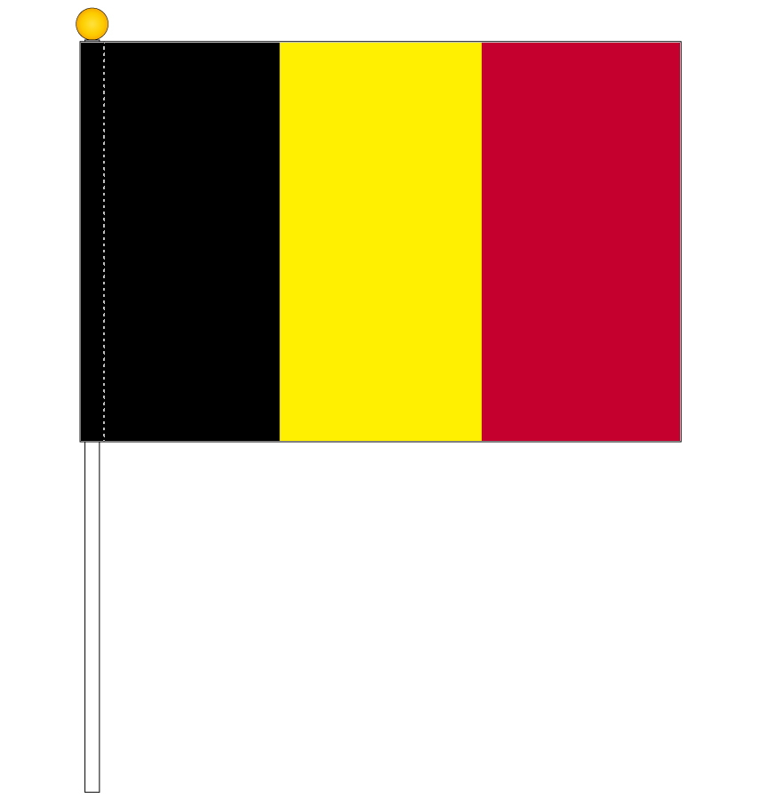 楽天市場 ベルギー国旗 ポータブルフラッグ 旗サイズ25 37 5cm テトロン製 日本製 世界の国旗シリーズ トスパ世界の国旗販売ショップ