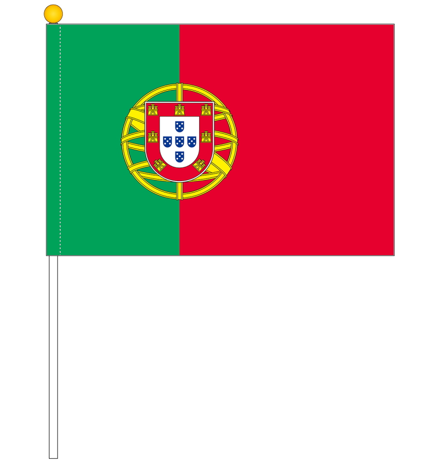 楽天市場 ポルトガル国旗 ポータブルフラッグ 卓上スタンド付きセット 旗サイズ25 37 5cm テトロン製 日本製 世界の国旗シリーズ トスパ世界の 国旗販売ショップ