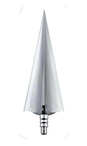 TOSPA 竿頭 三面鉾 アルミダイキャスト 16ｃｍ[シルバーポール取付対応]