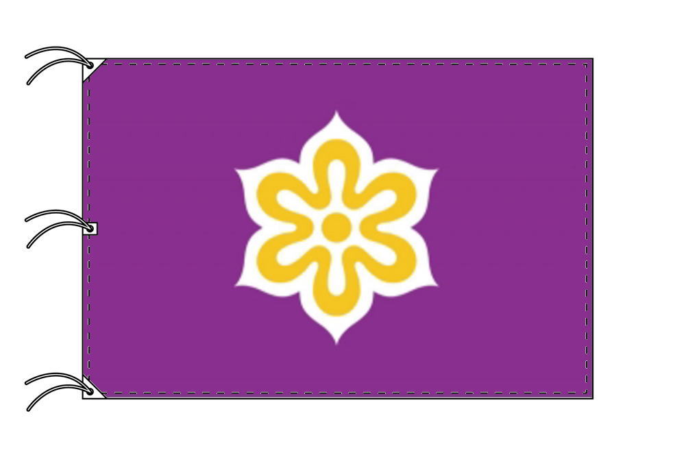 TOSPA 京都府旗 日本の都道府県の旗 140×210cm テトロン製 日本製 日本の都道府県旗シリーズ|トスパ世界の国旗販売ショップ
