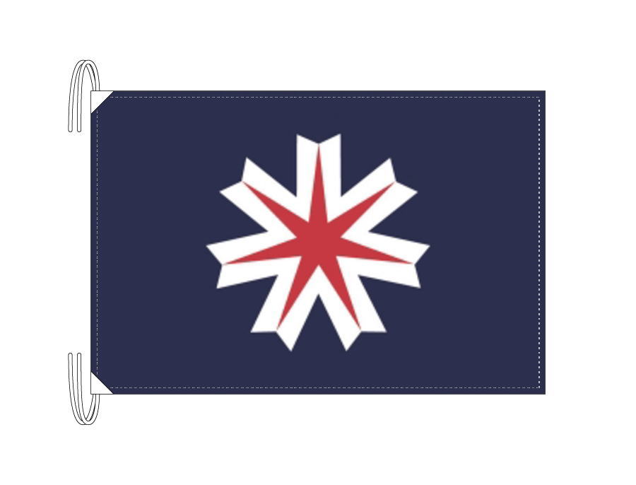 ■JR北海道　ロゴ入り　フラッグ　社旗 □JR北海道 ロゴ入り フラッグ 社旗