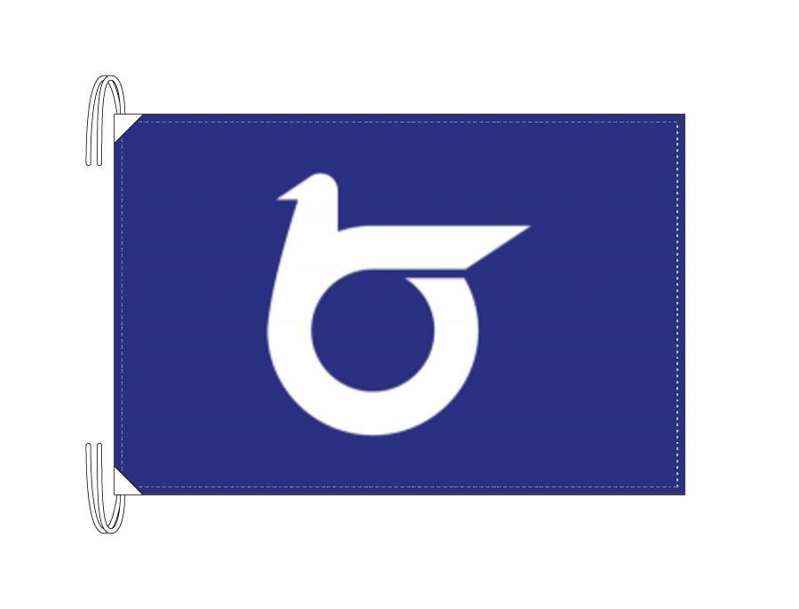 TOSPA 鳥取県旗 日本の都道府県の旗 Lサイズ 50×75cm テトロン製 日本製 日本の都道府県旗シリーズ