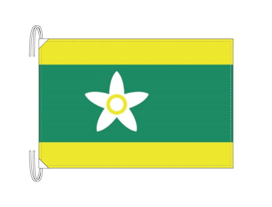 TOSPA 愛媛県旗 日本の都道府県の旗 Lサイズ 50&times;75cm テトロン製 日本製 日本の都道府県旗シリーズ｜トスパ世界の国旗販売ショップ