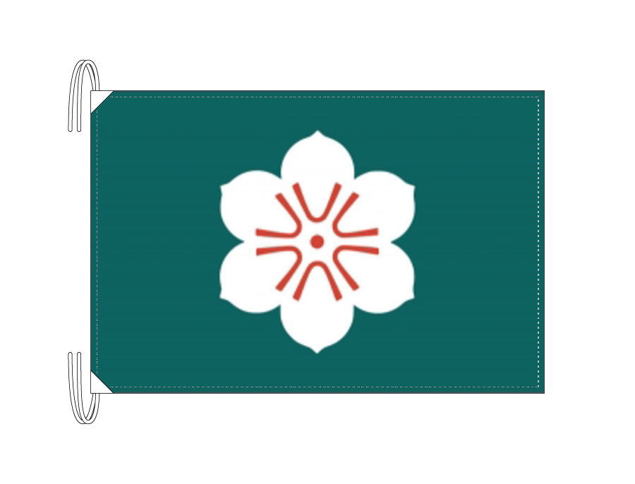 TOSPA 佐賀県旗 日本の都道府県の旗 Lサイズ 50×75cm テトロン製 日本製 日本の都道府県旗シリーズ