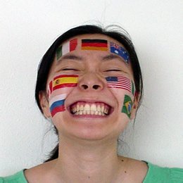 楽天市場 フェイスシール2枚セット 大韓民国 韓国 国旗柄 約2 7 4 1cm タトゥーシール トスパ世界の国旗販売ショップ