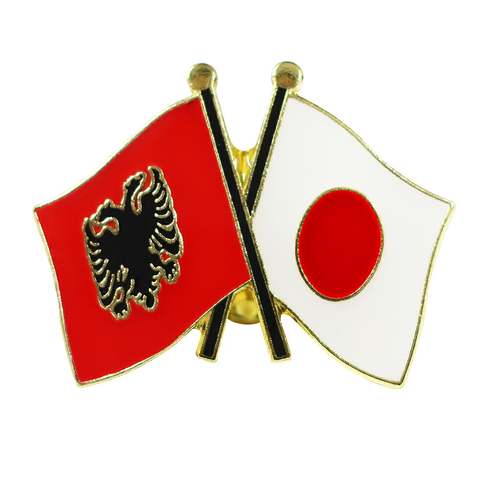 楽天市場】TOSPA ピンバッジ2ヶ国友好 日本国旗 ボスニア