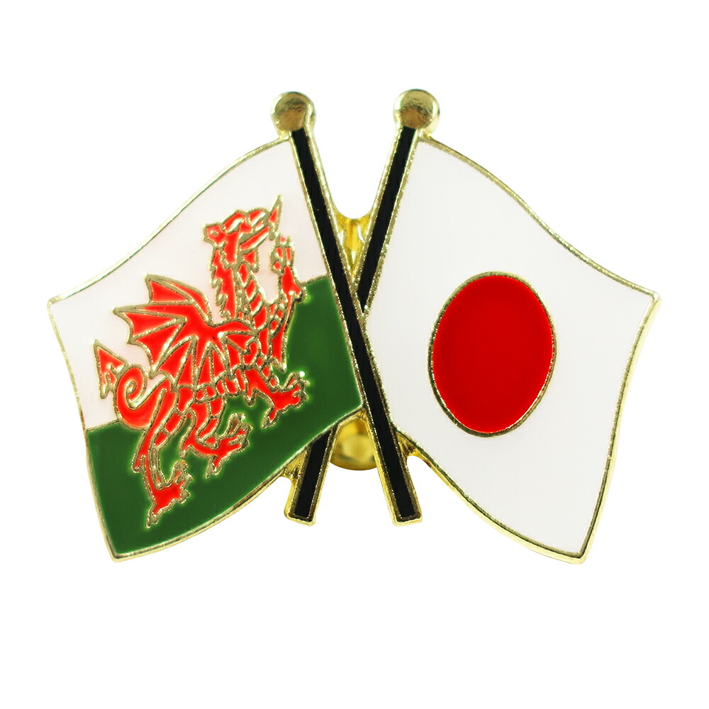 楽天市場】TOSPA ピンバッジ2ヶ国友好 日本国旗 ペルー国旗 約20