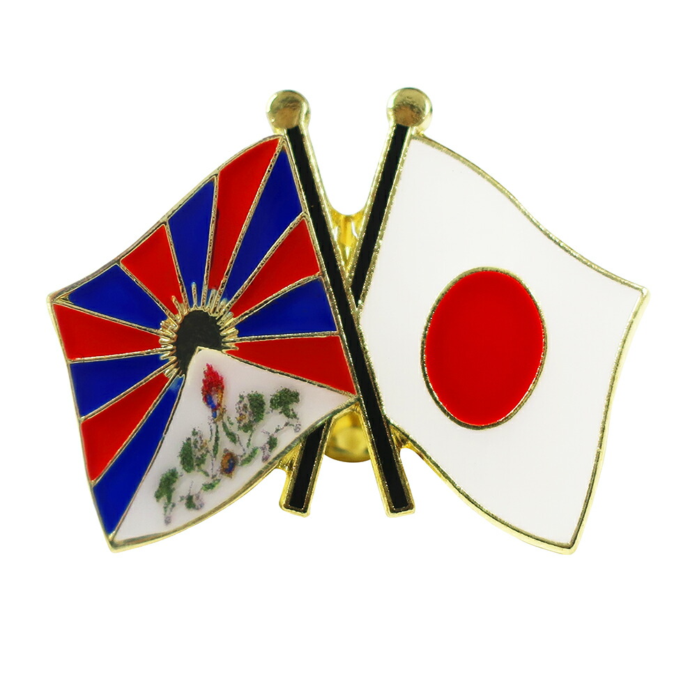 万博・ピンバッジ　トルコ/日本の国旗 楽天市場】TOSPA ピンバッジ2ヶ国友好 日本国旗 トルコ国旗 約20