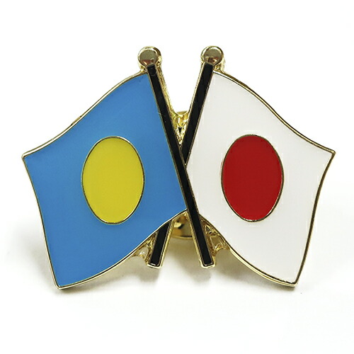 楽天市場】TOSPA ピンバッジ2ヶ国友好 日本国旗 パラグアイ旗 約