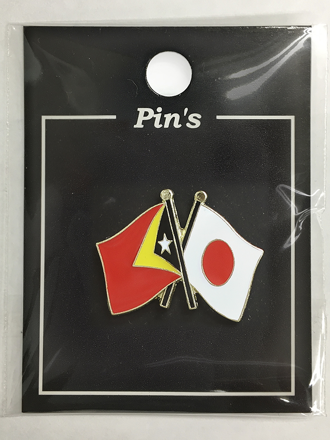 楽天市場 ピンバッジ2ヶ国友好 日本国旗 東ティモール国旗 約 mm トスパ世界の国旗販売ショップ