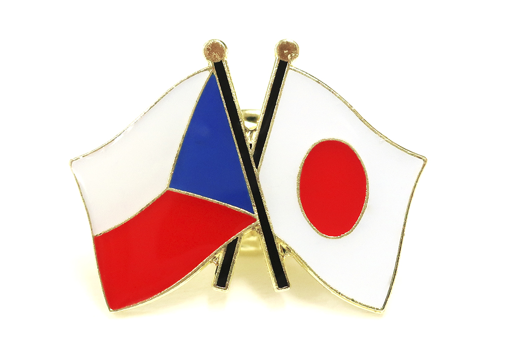 楽天市場 ピンバッジ2ヶ国友好 日本国旗 チェコ国旗 約 mm トスパ世界の国旗販売ショップ