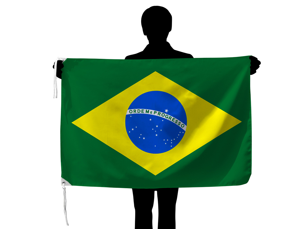 驚きの値段 爆買い ブラジル 国旗 70×105cm テトロン製 日本製 世界の国旗シリーズ elma-ultrasonic.nl elma-ultrasonic.nl