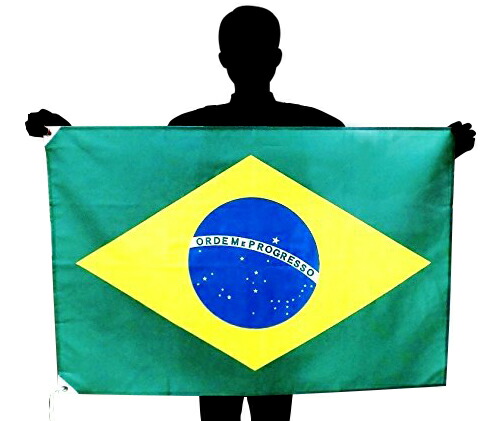 CONTEMPORANEA タンバリン ブラジル国旗デザイン2個セット 楽天市場】TOSPA ブラジル 国旗 MLサイズ 45×67.5cm テトロン製