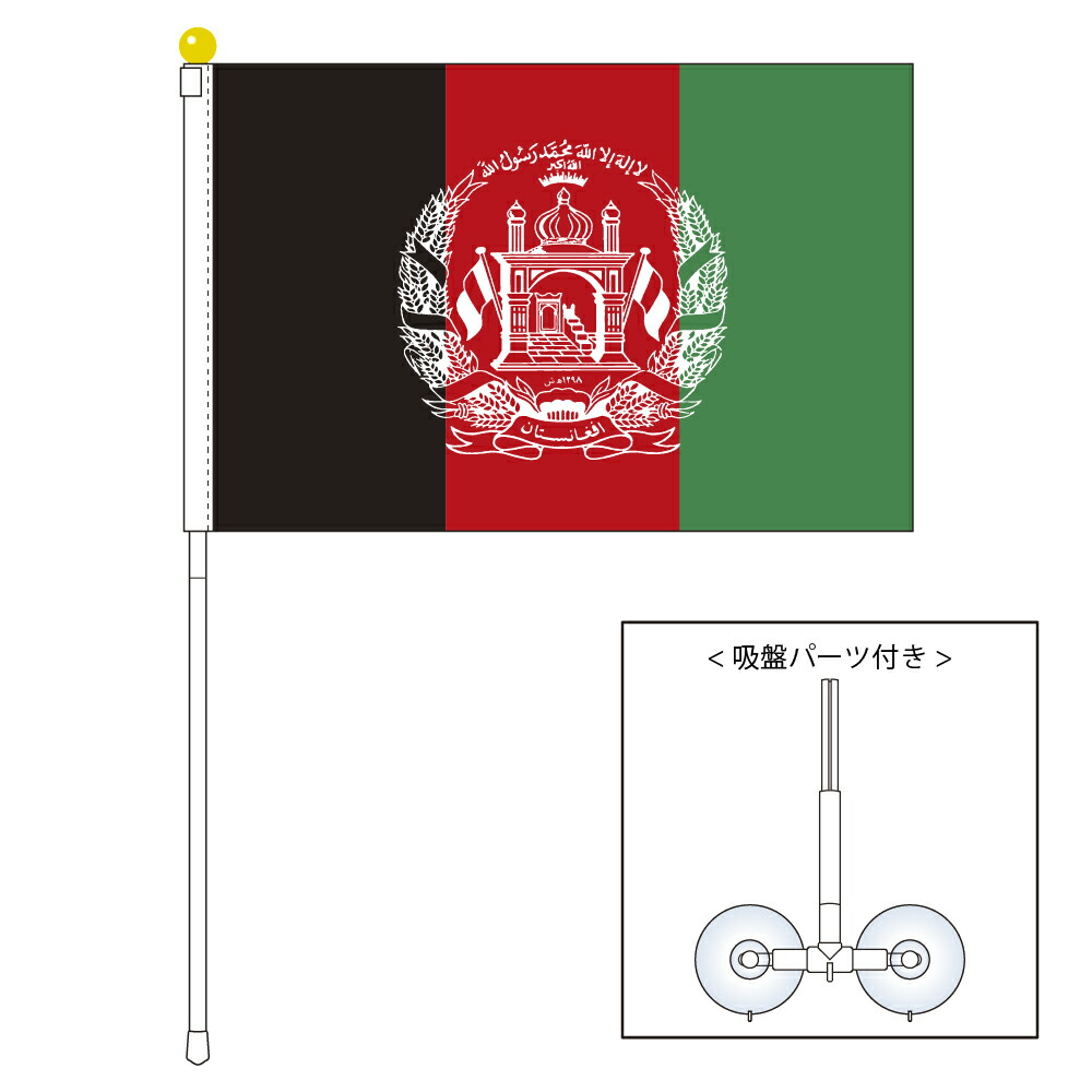 楽天市場】TOSPA ドミニカ共和国 国旗 ポータブルフラッグ 吸盤