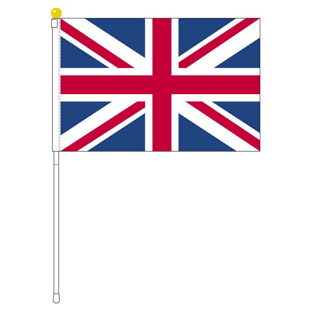 販促用国旗 イギリス サイズ:ミニ (23670) - イベント用品通販の