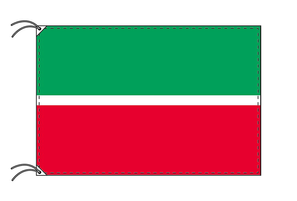 TOSPA タタールスタン共和国 国旗 ロシア連邦構成国 120×180cm テトロン製 日本製 世界の旧国旗 世界の組織旗シリーズ