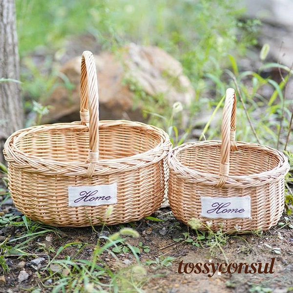 楽天市場】【北海道・沖縄県送料無料対象外】ウィッカーバスケット 2点
