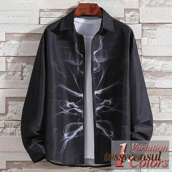 シャツ メンズ 長袖 春 秋 冬 カジュアルシャツ 柄シャツ 大きいサイズ 3L 4L 小さいサイズ XS SS おしゃれ きれいめ ボタンダウン オ プレゼント ギフト 新生活