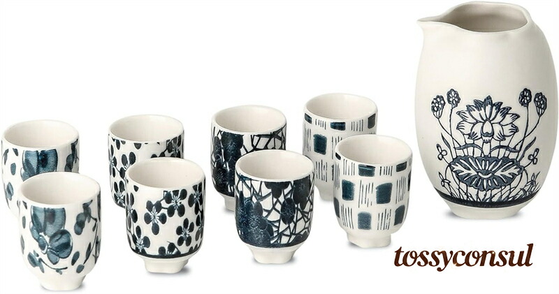 楽天市場】9点セット酒器 酒器セット陶器 お酒バージョン 伝統的な陶器