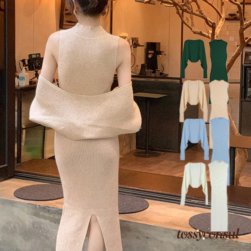 ニットワンピース アンサンブルレディース オシャレ 女 レディース ボトムス ファッション ホワイトデーお返し 母の日 彼女 姉妹 プレゼント ギフト 新生活｜トッシーコンサル