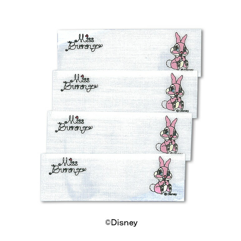 楽天市場 ディズニー ミスバニー ネームラベル 1枚 2 6cm ワッペン アイロン 名札 手芸用品 刺しゅう 刺繍 手作り アップリケ キッズ 子供 入学 入園 ゆうパケット 送料無料 Fanmary ファンメアリー