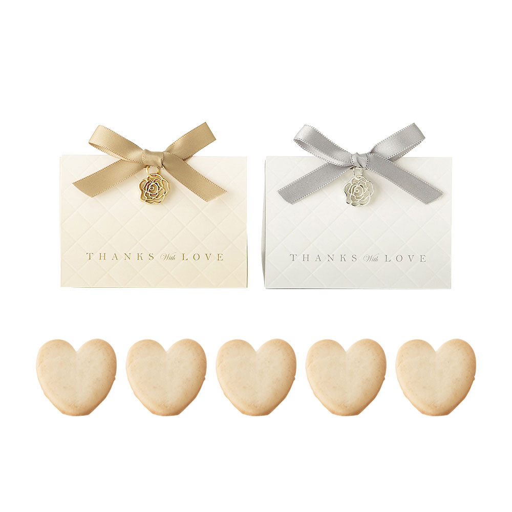 結婚式 プチギフト お菓子 ローズミニポーチ ハートクッキー 美味しい おしゃれ ウェディング パーティー 二次会 ブライダル ギフト 送賓 お見送り お礼 お返し 予約販売品