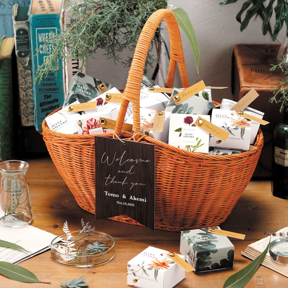 ウェルカムオブジェ 結婚式 プチギフト ボタニウム ハートクッキー 30個セット かご付きお菓子 ウェディング パーティー 二次会 ブライダル ギフト 送賓 お見送り お礼 お返し 期間限定の激安セール