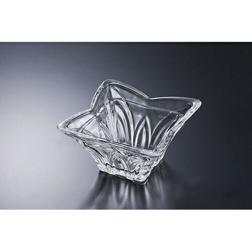 骨董品　ガラス皿 明治・大正・昭和初期】型押し硝子皿・プレスガラス【小鉢